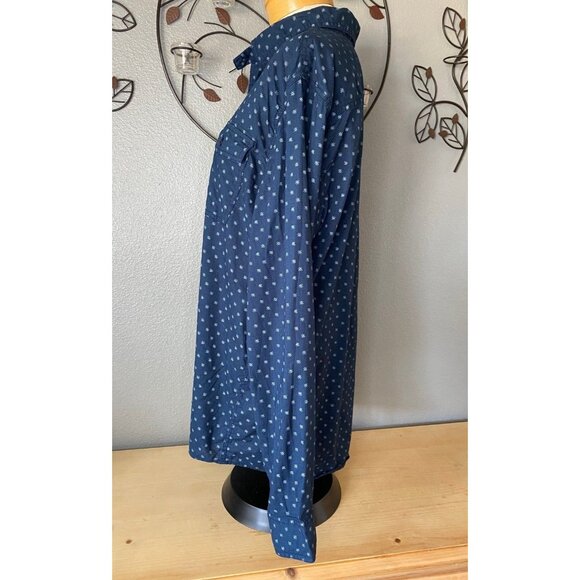 Converse One Star Men’s Long Sleeve Button Down Shirt Size Large - Picture 6 of 8